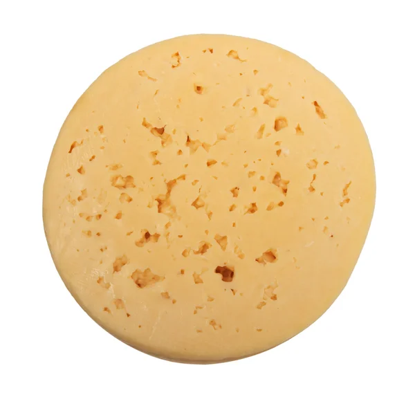 Beyaz Arkaplanda Peynir — Stok fotoğraf