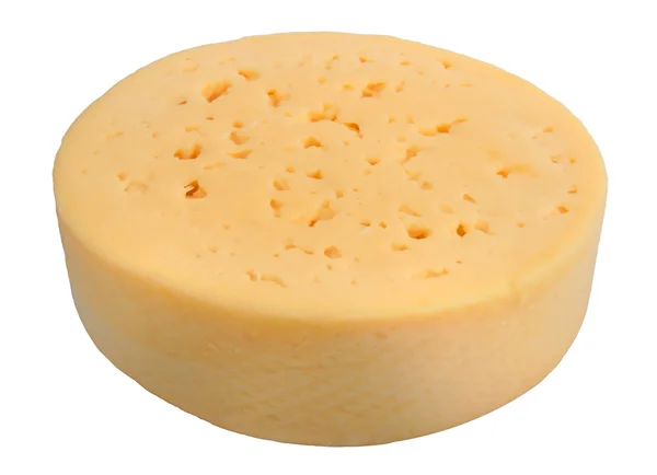 Slice Cheese Isolated Background — Stock Photo, Image