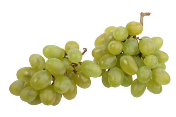Bunch Fresh Grapes Isolated White — Stock Photo, Image