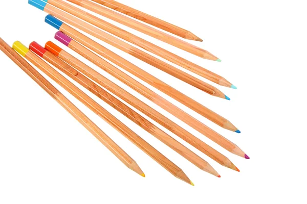 図面のためのカラフルな鉛筆 — ストック写真