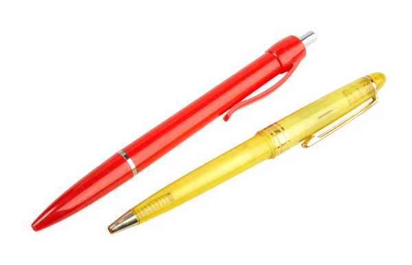 Pens Red Pencils — 图库照片