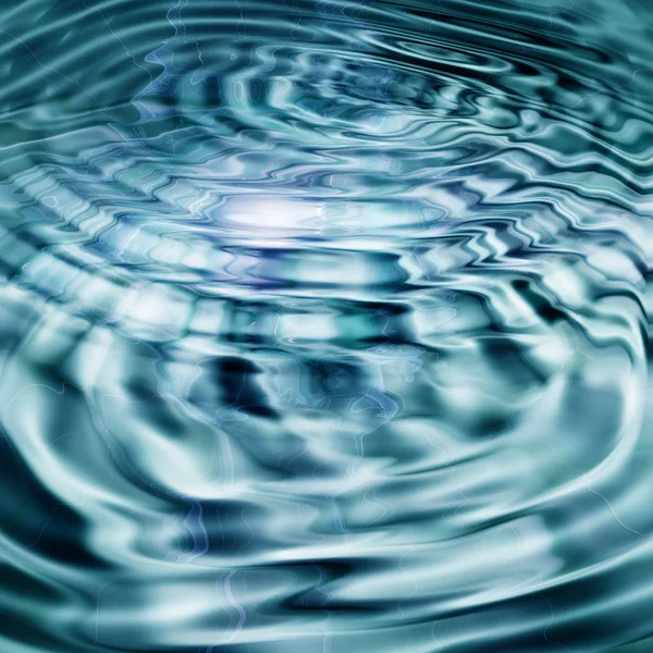 Water Drop Blue Water — Zdjęcie stockowe