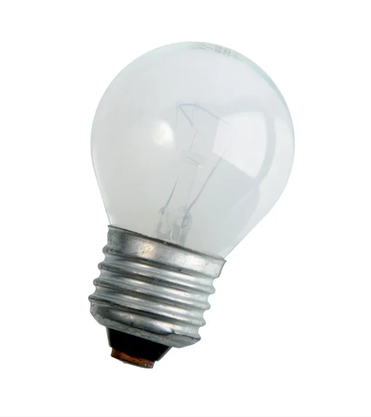 Светодиодная Лампа Белом Фоне — стоковое фото