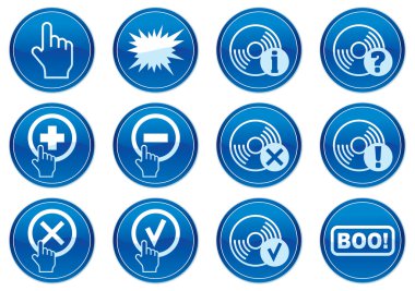 Gadget icons set. clipart