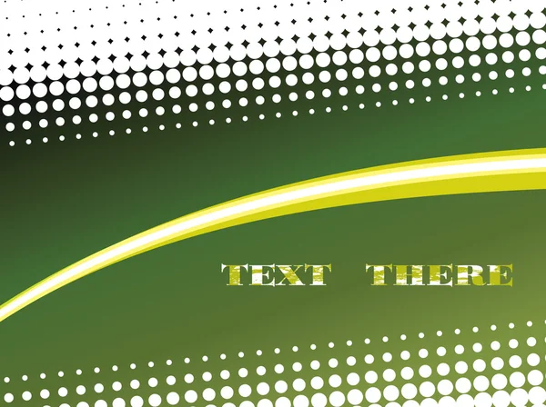 Cadre vert fond pour vous texte . — Image vectorielle