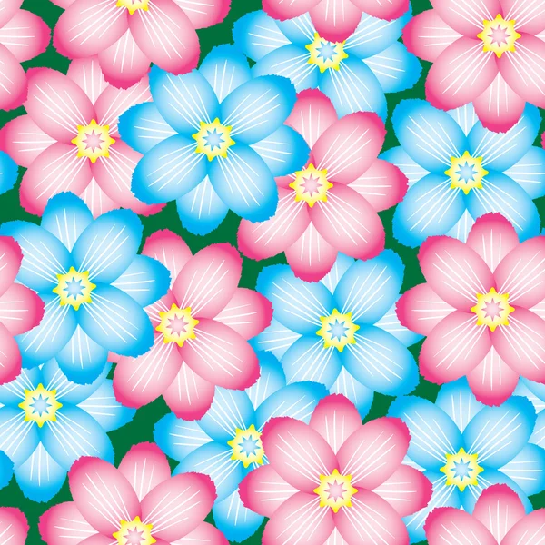 Fond abstrait des fleurs . — Image vectorielle