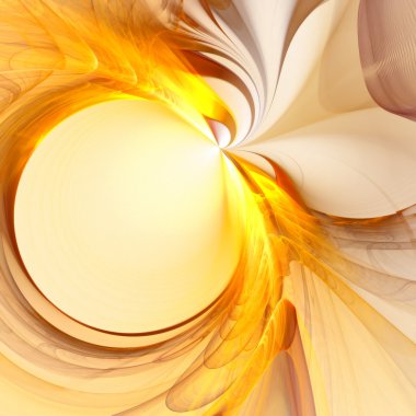 Abstract background. White - yellow pale clipart