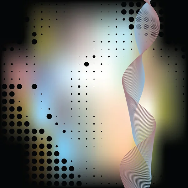 Abstrakta elegans bakgrund med prickar. — Stock vektor