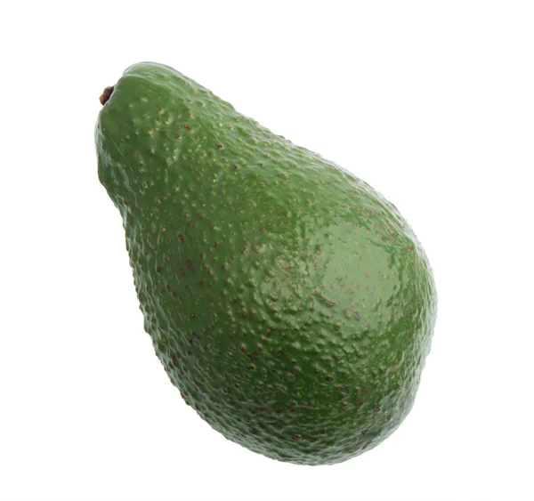 Einzelne grüne Avocado. — Stockfoto
