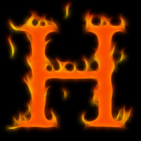 알파벳의 추상 상징 — 스톡 사진