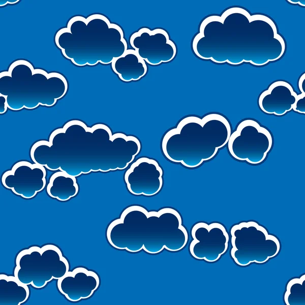 抽象乌云背景 — 图库矢量图片