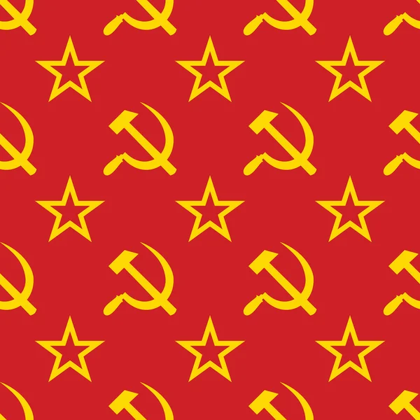 Abstracte symbolen van Sovjet-Unie achtergrond — Stockvector