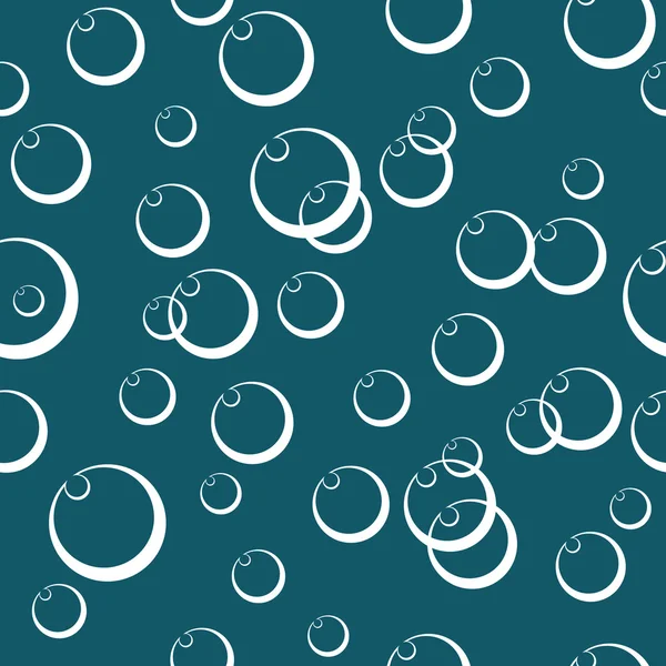 Fond de bulles abstraites. Sans couture . — Image vectorielle