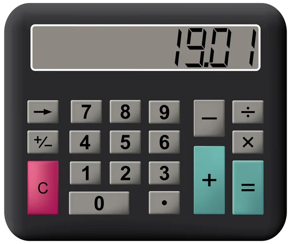 stock vector Mathematics calculator.