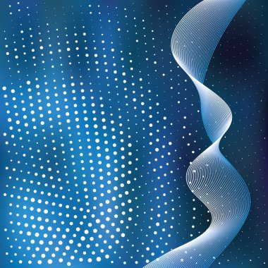 Abstract elegance background with dots clipart