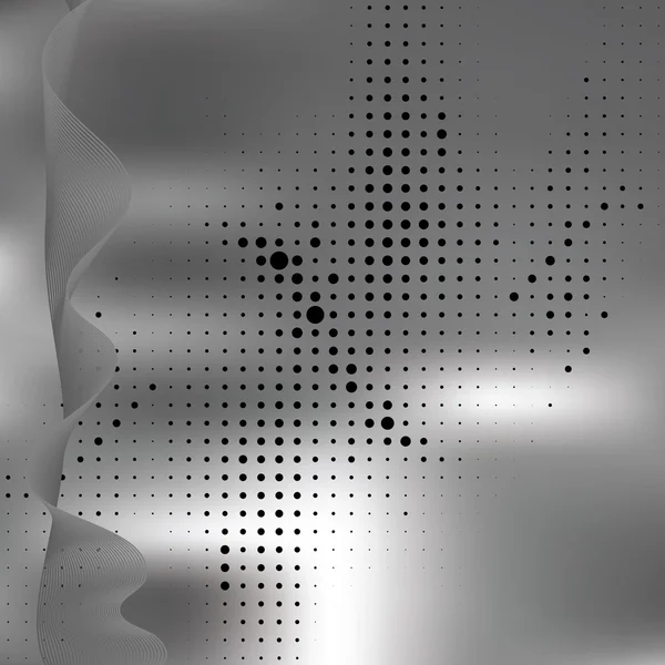 Abstrakta elegans bakgrund med prickar — Stock vektor