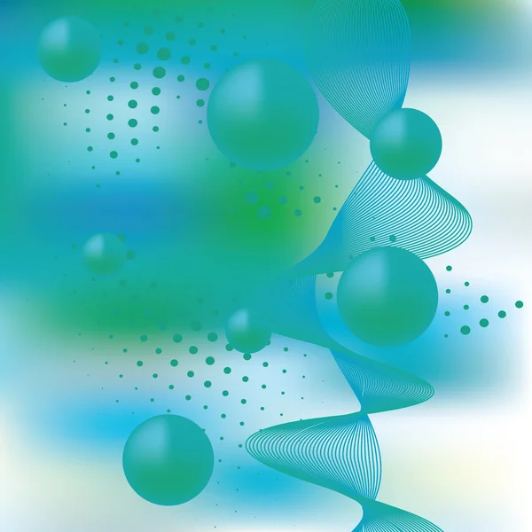 Абстрактний елегантний фон з кульками — стоковий вектор