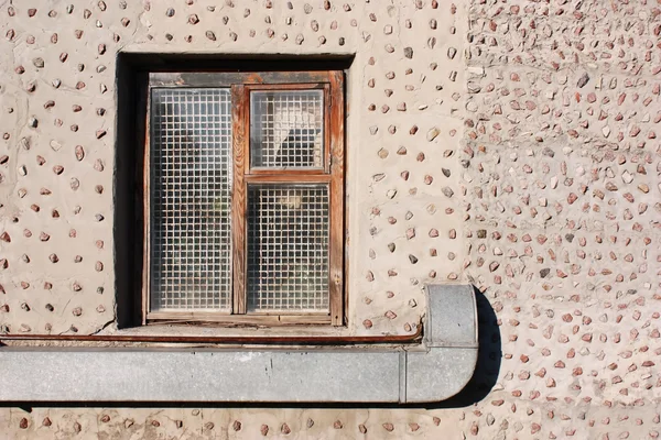 Old Window Metal Lattice — Stock Photo, Image
