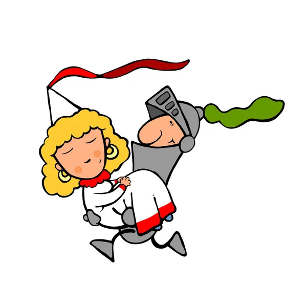 Cartoon Christmas Elf Bow — ストック写真