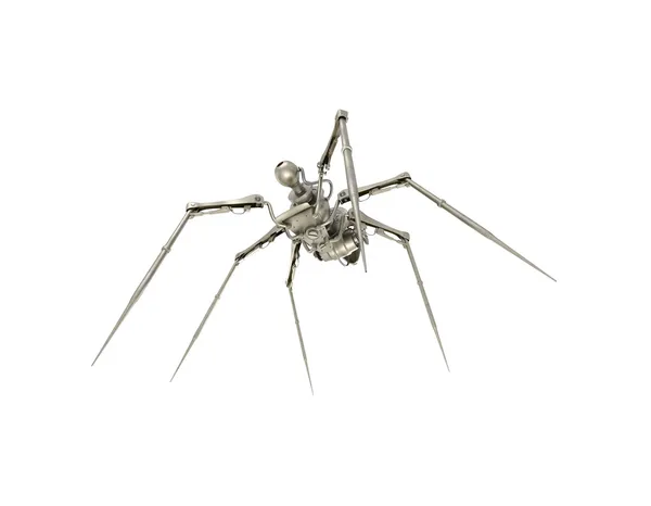 Sivrisinek Üzerinde Beyaz Izole — Stok fotoğraf