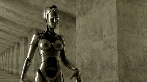 Robot Futuristic Style Imagens De Bancos De Imagens