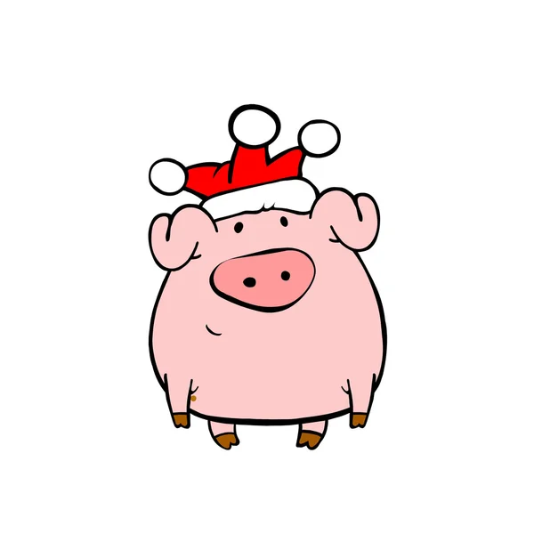 Porco de desenho animado — Fotografia de Stock