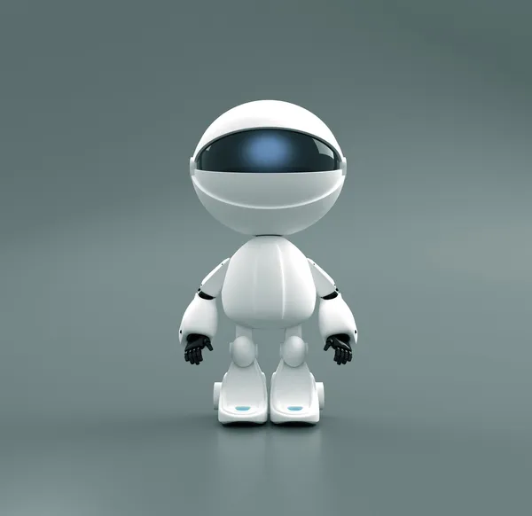 Bonito robô brinquedo Fotos De Bancos De Imagens