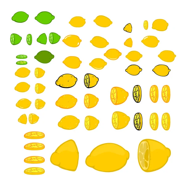 Limon ve kireç — Stok fotoğraf