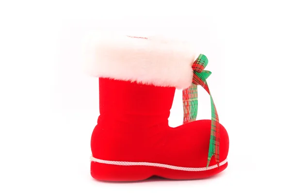 Santa's boot — Stock Photo, Image
