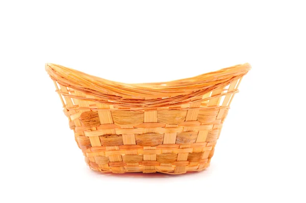 stock image Empty wood basket