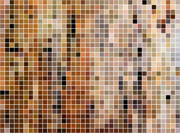 Fondo de mosaico marrón —  Fotos de Stock