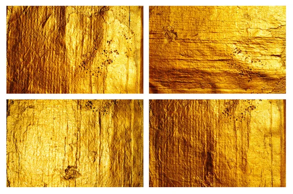 Set texture dorée vintage — Photo