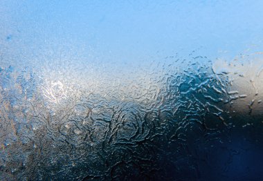 Penceredeki buz 
