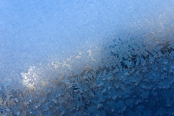 Frost Auf Dem Auto — Stockfoto