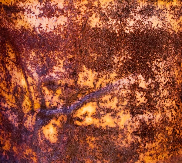 Old Rusty Metal Plate Texture Rust Metal Texture Background Rusty — Stockfoto