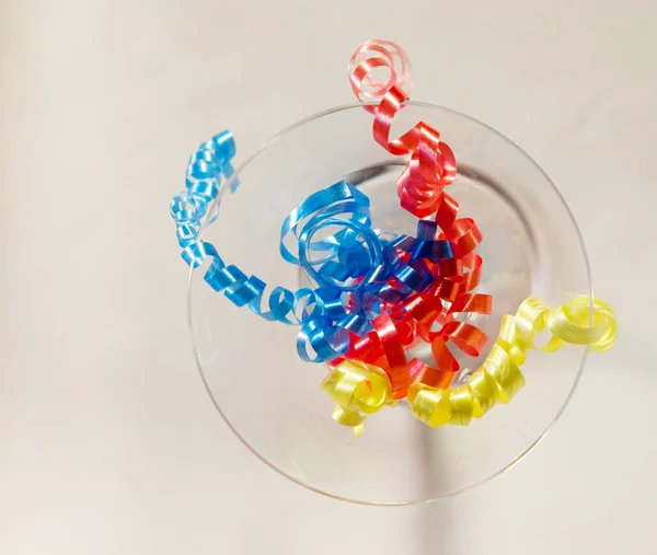 Colorful Plastic Glass Bubbles Table — Stock Photo, Image