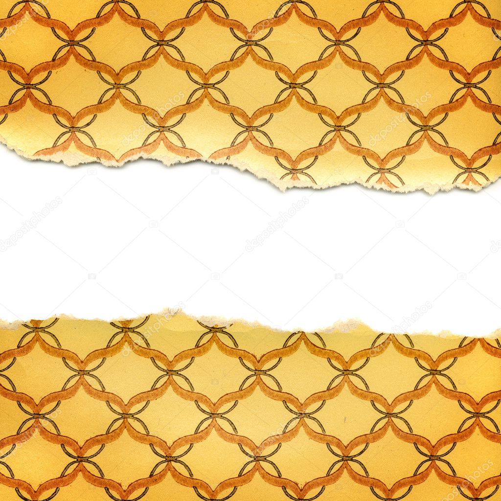 abstract vintage background with gold pattern 