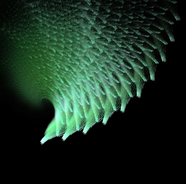 Зелений феєрверки — стокове фото