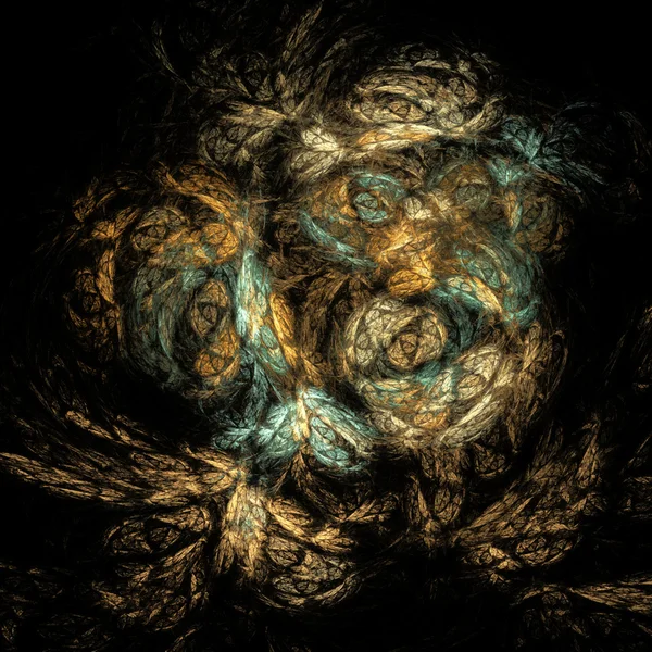 Soyut çiçek fractal — Stok fotoğraf