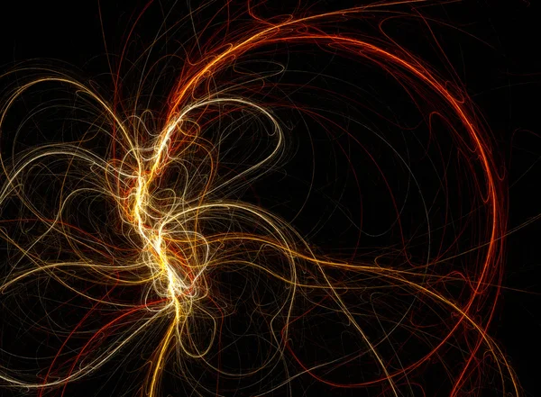 Sıcak tel - fractal — Stok fotoğraf