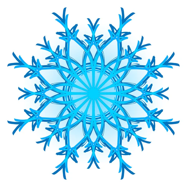 Flocon de neige original — Image vectorielle