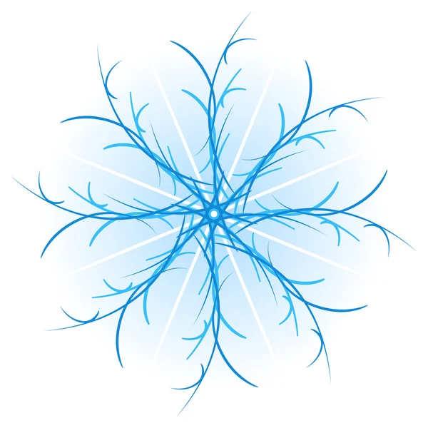 Flocon de neige original — Image vectorielle