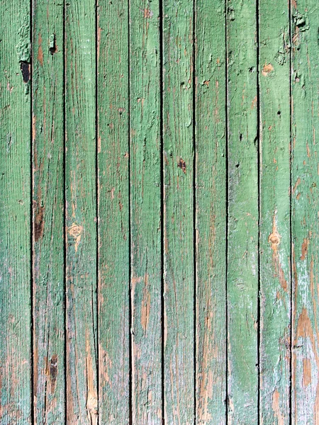 Green weathered plank — Stock Photo, Image