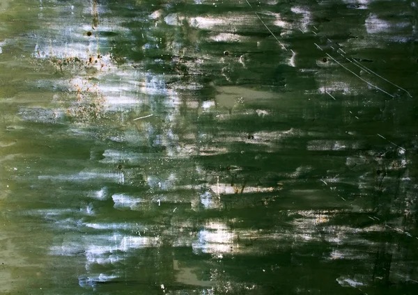 Groene geschilderde oppervlak — Stockfoto