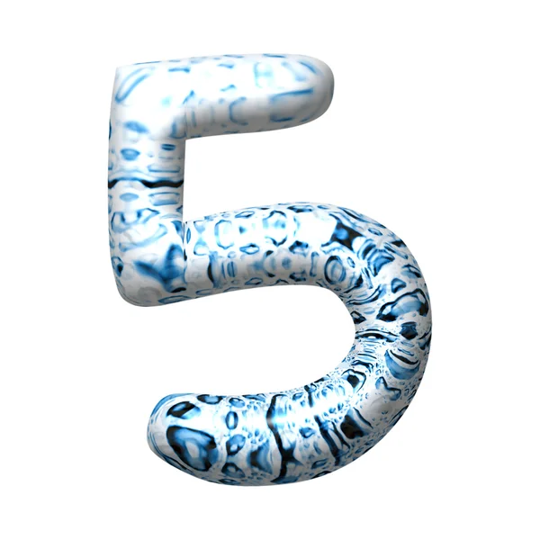 3D simbolo goccia d'acqua — Foto Stock