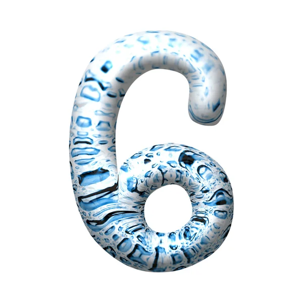 3D symbol kropli wody — Zdjęcie stockowe