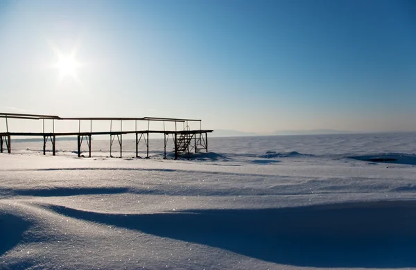 Όμορφο χειμερινό τοπίο — Φωτογραφία Αρχείου