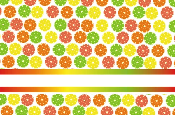 stock vector Citrus background