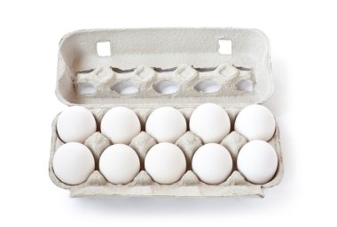 White eggs clipart