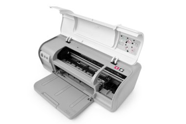 Maintenance of inkjet printer clipart